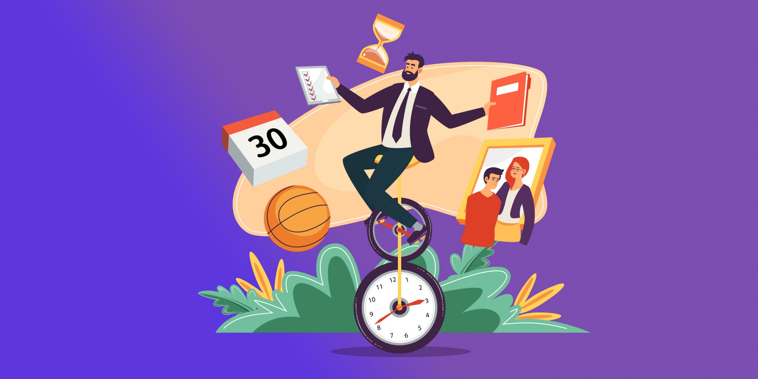 Креативная обложка проекта о тайм-менеджменте для казахстанского спикера